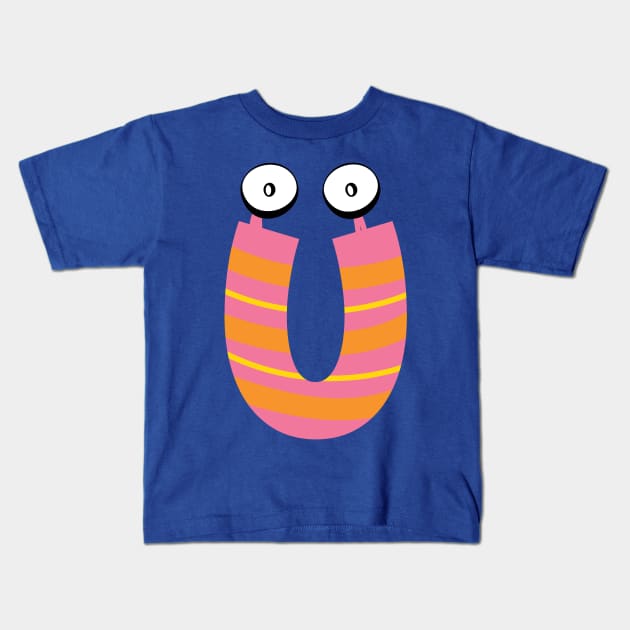 monster U Kids T-Shirt by salimax